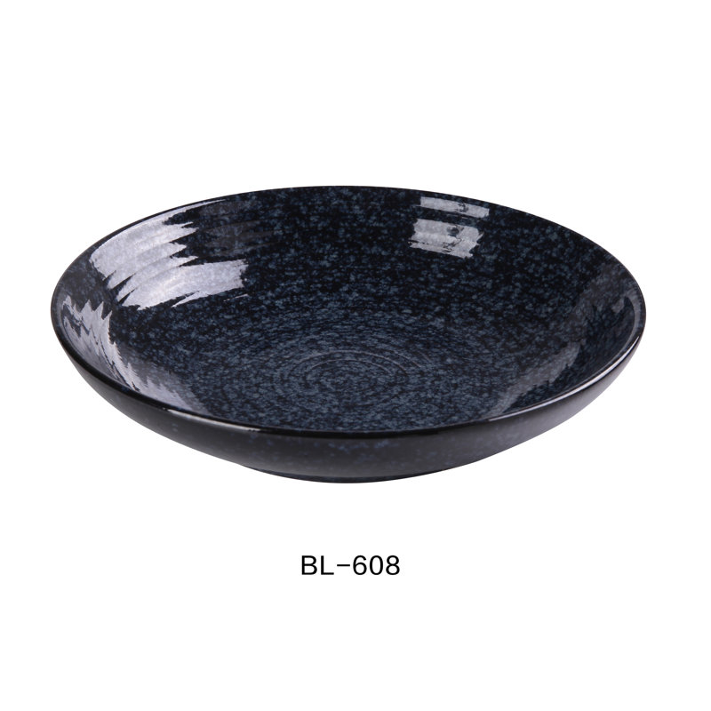 Yanco BL-608 Blue Star Salad / Soup Plate