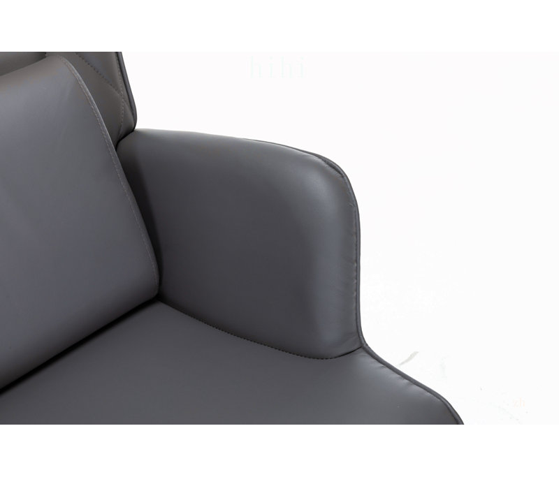 Fauteuil berçant confortable avec coussin lombaire et repose-pieds pour chambre d'enfant, salon et chambre à coucher