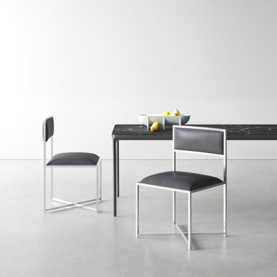 Chaise d'appoint rembourrée Malen