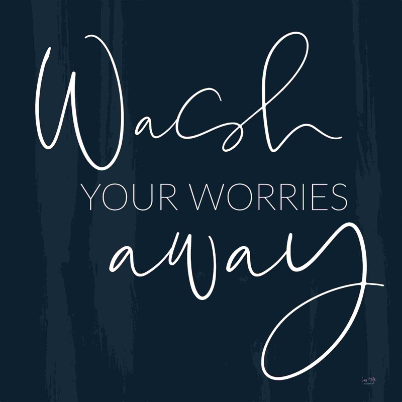 Wash Your Worries Away 2886568, H 12 po x l 12 po