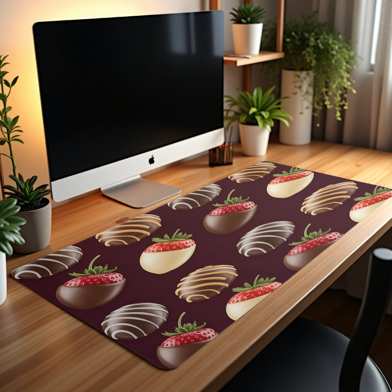 Polyester Desk Pad, 31.5x15.5
