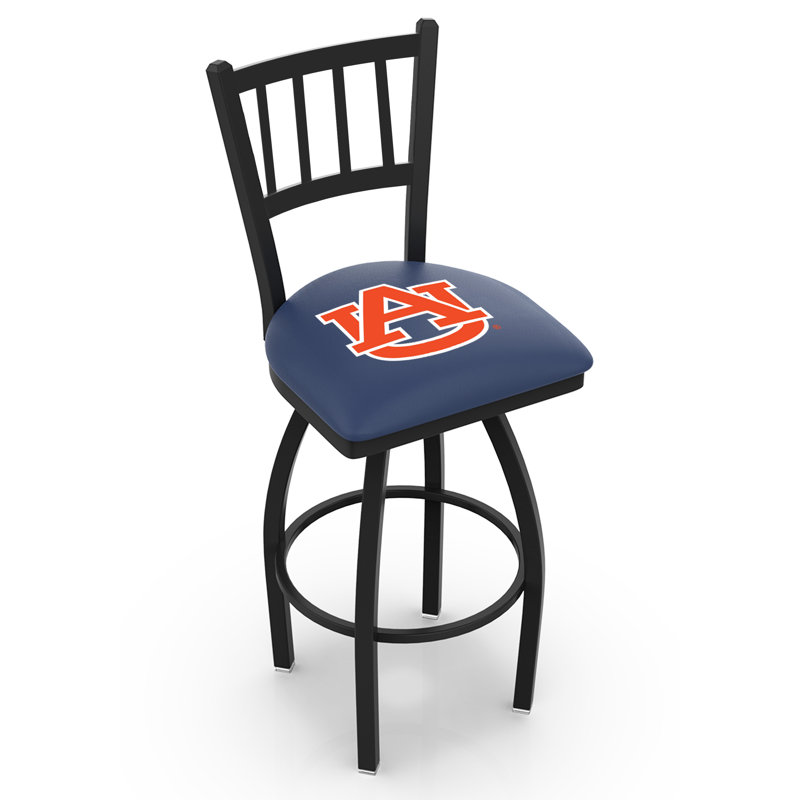 NCAA Swivel 25" Counter Stool, 30" Height, Auburn