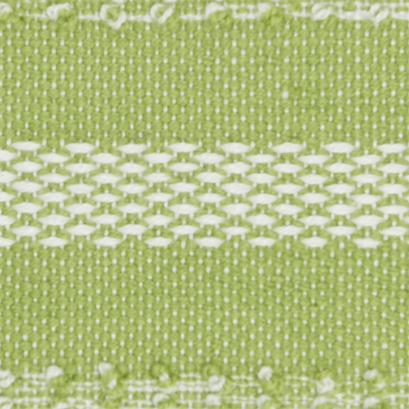 Green and Ivory Embroidered Square Outdoor Throw Pillow Set