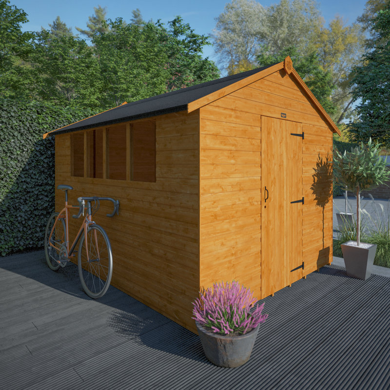 10x8w Tiger Shiplap Apex