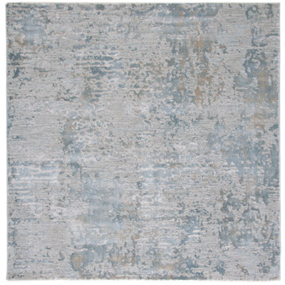 Tapis abstrait gris clair / gris foncé