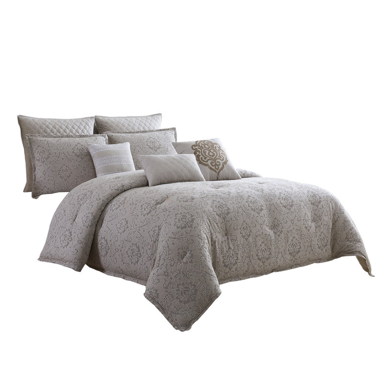  Comforter Set, Queen Comforter + 8 Additional Pieces
