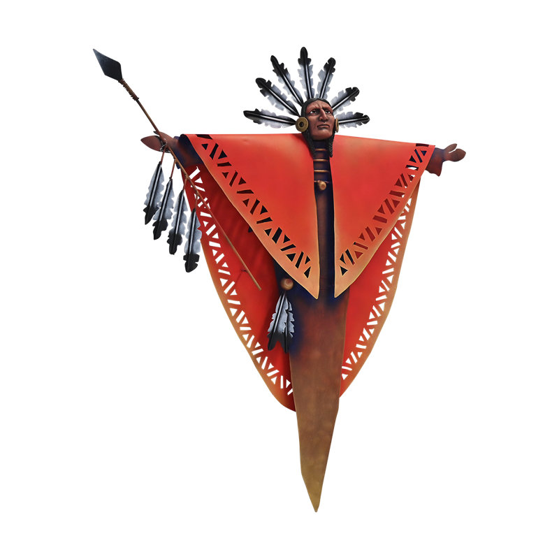 Native American with Arrow Wall Decor