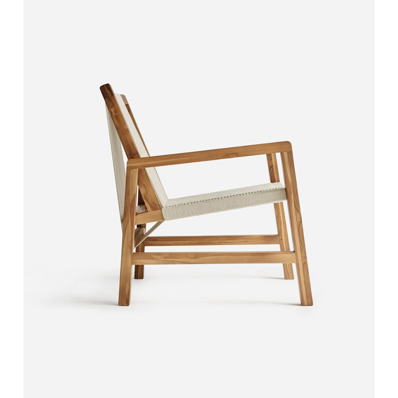 Nicoya Armchair | Black Traditional Cord, Natural/Naturaline Traditional Cord