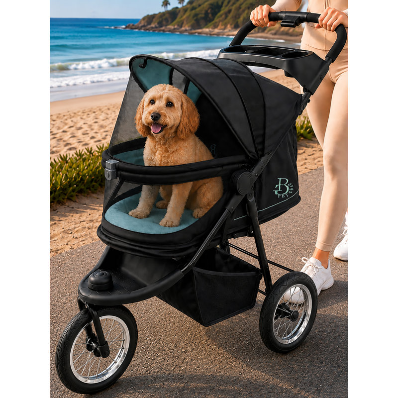 Jogger No-Zip Stroller, Sky