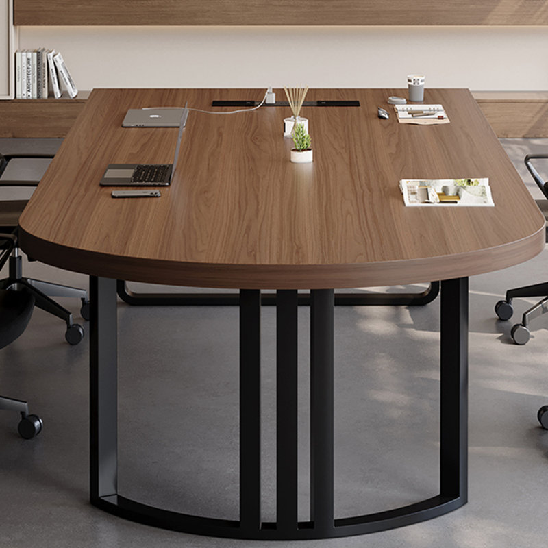 Table de conférence rétro et haut de gamme, H 29,52 po x L 86,61 po x l 39,37 po