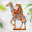 Décoration de porte du père Noël, girafe et aventure, par Debrekht