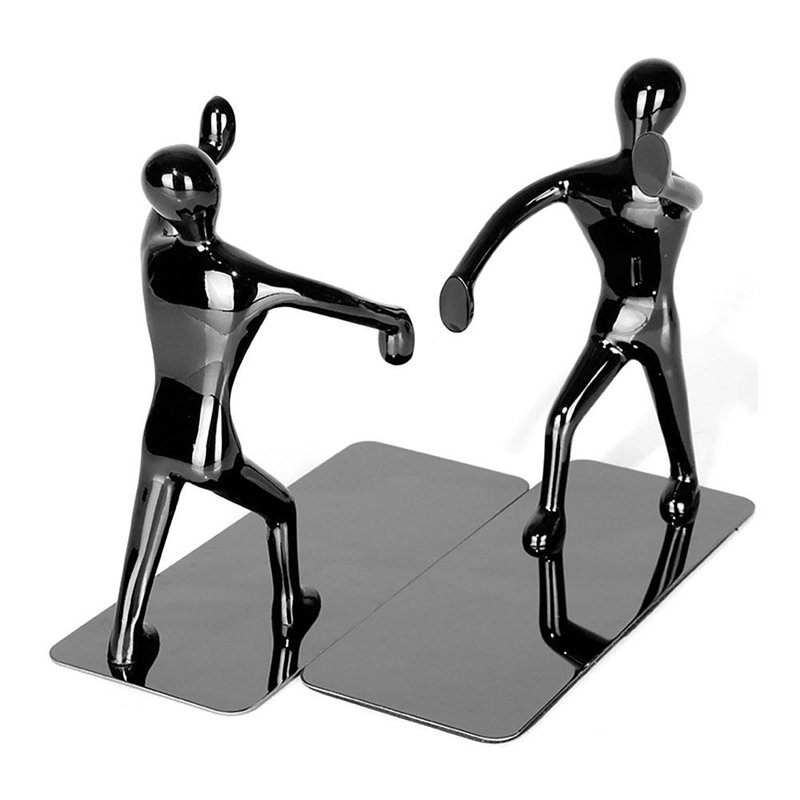 Metal Bookends, Black