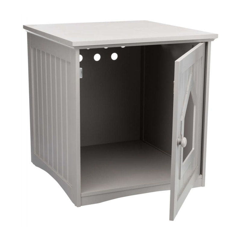 Rixie Cat House for Litter Box 49 x 51 x 51cm Grey
