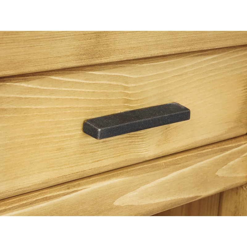 Mccourt 45cm W Solid Wood Bedside Table