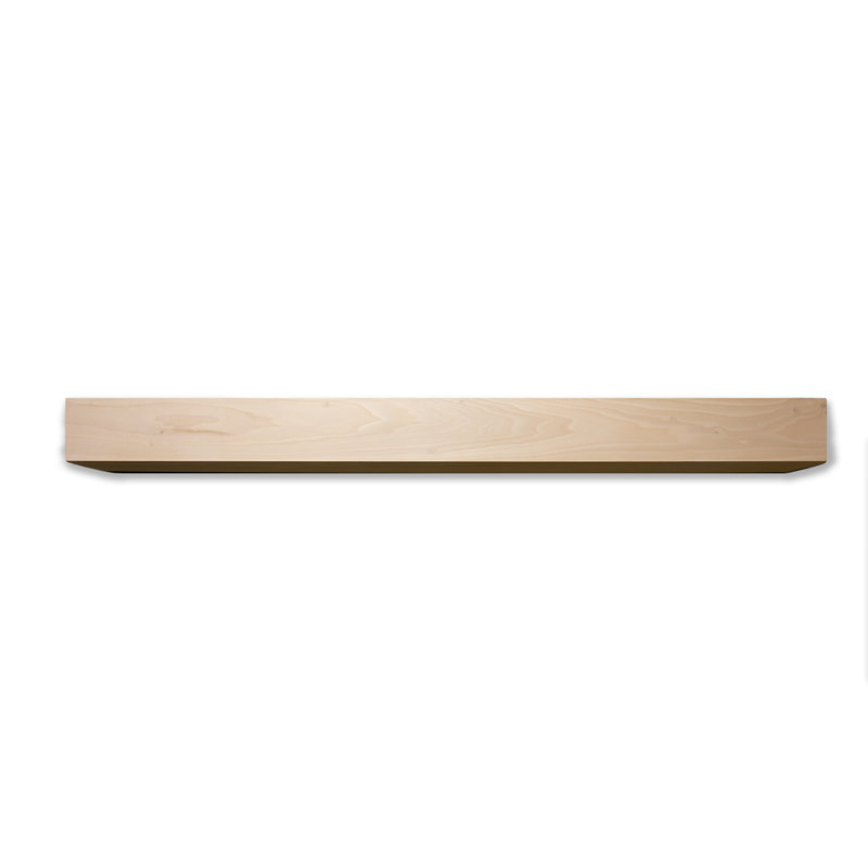 Tablette de cheminée lisse, 48" 