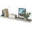 Miami 48" W x 8" D Floating Shelf with Invisible Wall Mount Bracket-97921729