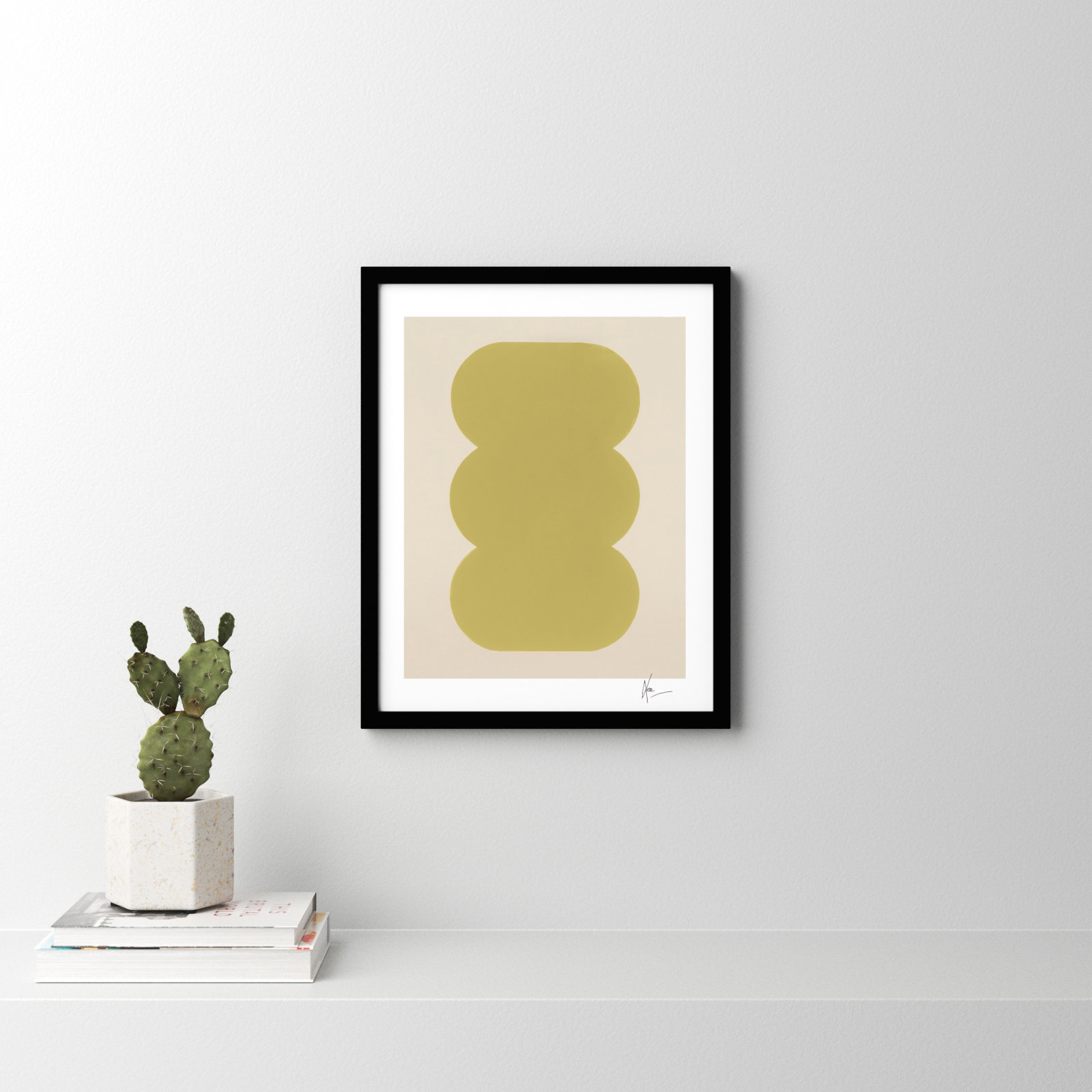 Keyhole 4 by Lee Lessem, Black Framed, 25" H x 20" W x 1.25" D