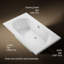 Memoirs 72" x 42" Drop In Soaking Acrylic Bathtub-2380401