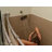 Adjustable Double Curved Shower Curtain Rod-39153811