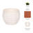 Textured Pottery Terracotta Planter With Raised Dot Design And Rounded Body - Decorative Handcrafted Clay Planter For Indoor Outdoor Display - Artisan Style Pot For Home Garden Decor-869275283