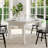 Elynna 60" Round Antique Rustic Solid Pine Folding Farm Dining Table-1132513726