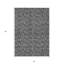 Tapis extérieur gris anthracite lavable floral 3 pi x 5 pi