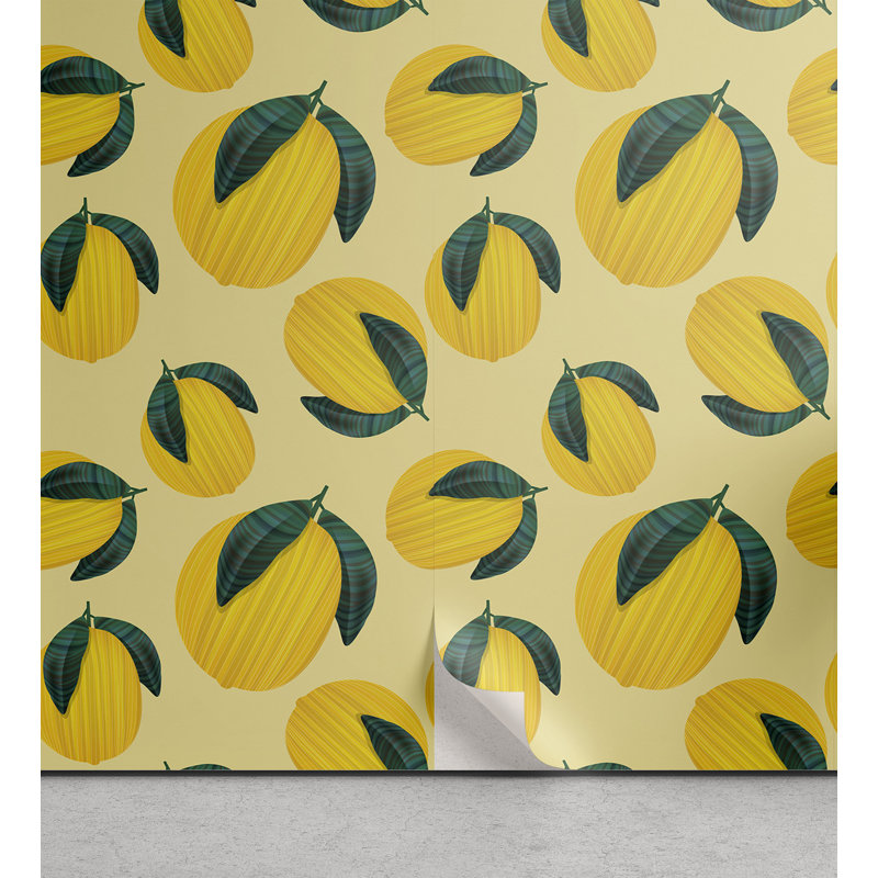 Rouleau de papier peint adhésif Adryana, L 13 po x L 36 po