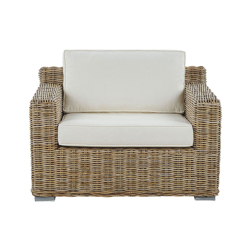 Outdoor Cushion Cover Set ARDEA White