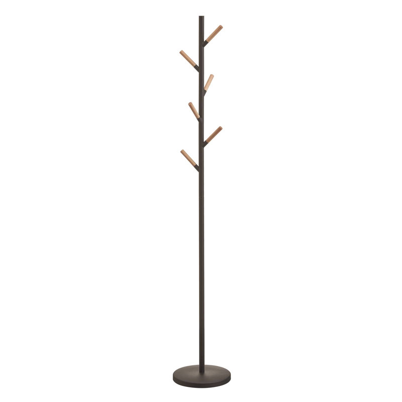 Jaeci Steel Freestanding 6 - Hook Coat Rack