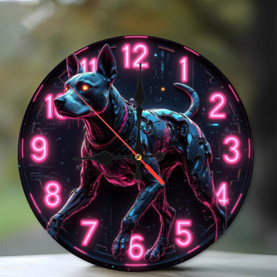 Horloge cybernétique pour chien
