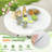 32" Round Folding Table Lightweight Portable Commercial Banquet Table For Picnic