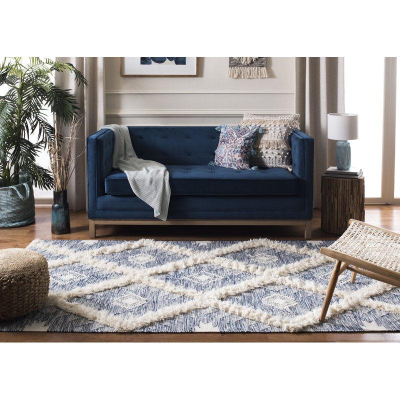 Jerez Geometric Wool Hand Woven 183cm X 274cm Area Rug