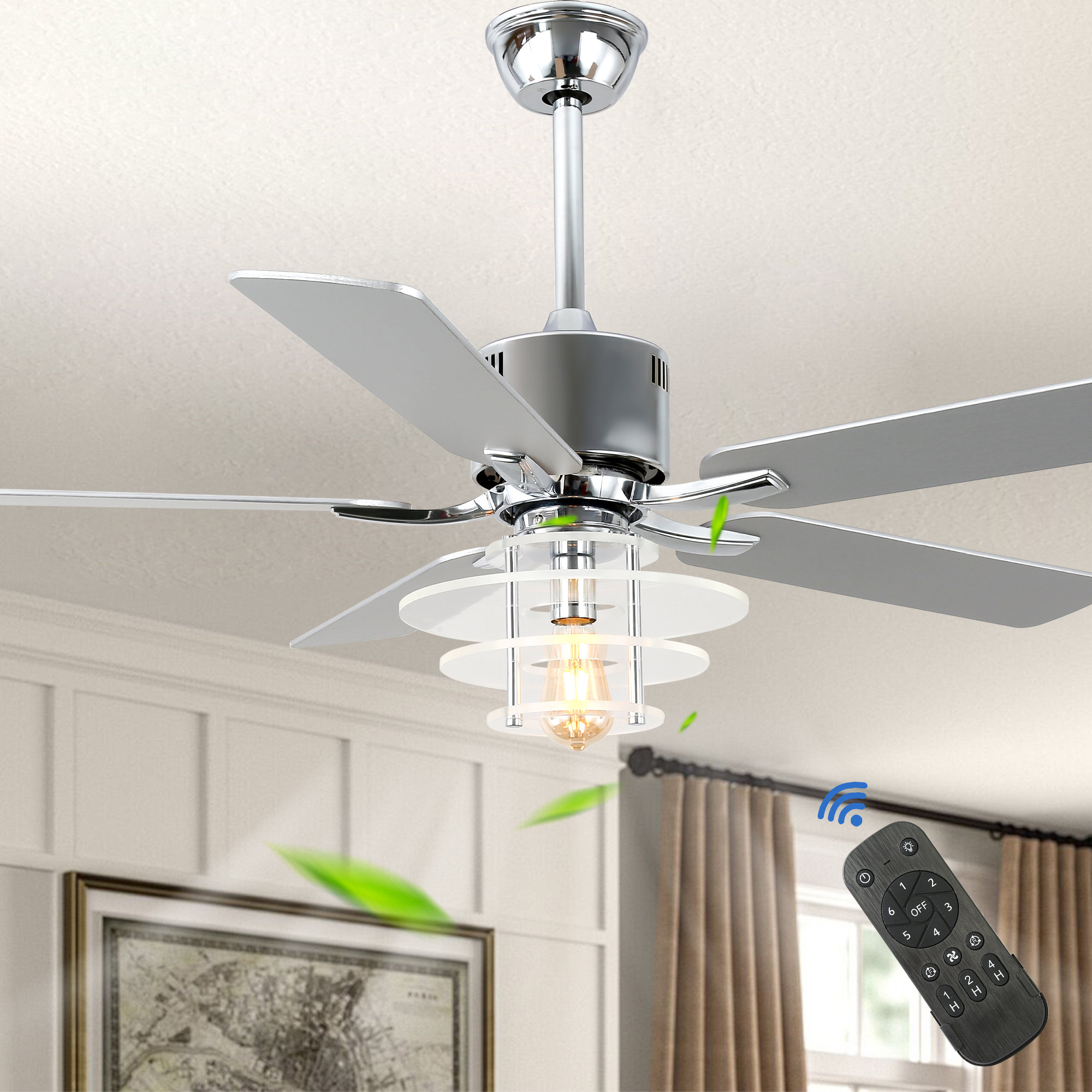 Wide Fan Wrought Studio™ 52
