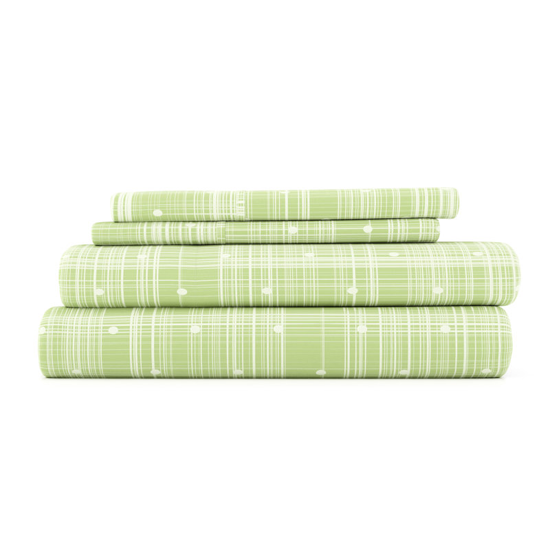 Simply Soft™ Microfiber Sheet Set, Cal.King Sheet Set + 1 Fitted Sheet + 2 Pillowcase, Moss