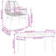 Patio Dining Set with Rectangular Table-1468328968-1468328963