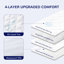 Surmatelas standard pour lit de bébé Parinaaz
