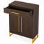 Armoire de rangement pour chaussures 29,52 "à 6 niveaux avec portes