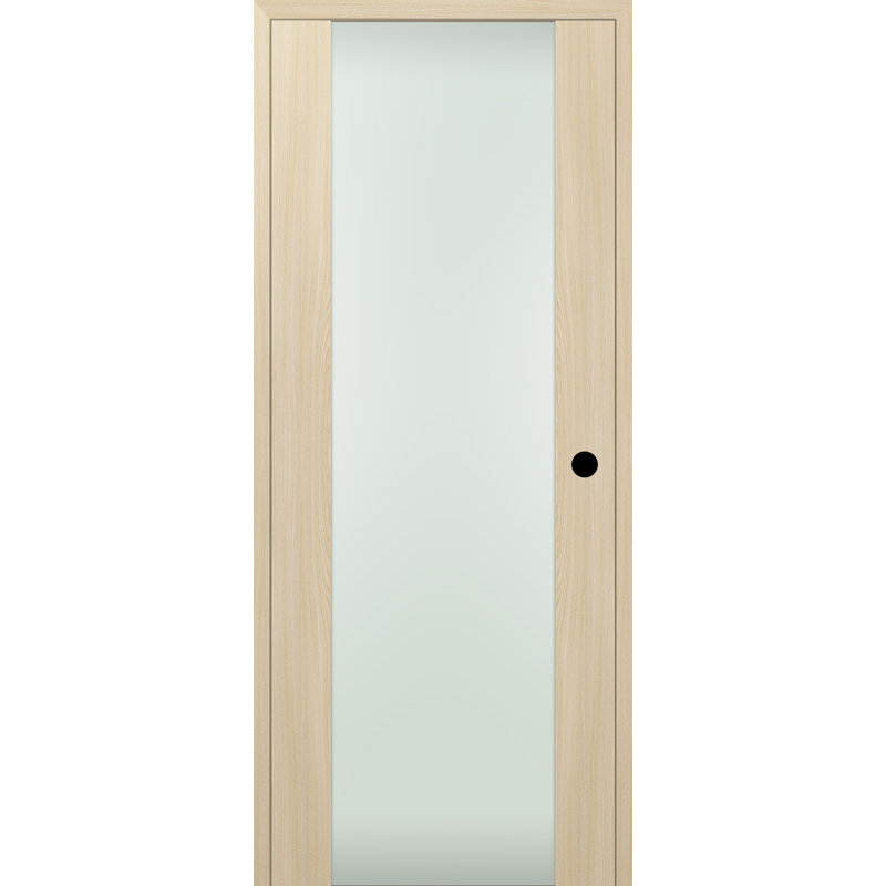 Porte standard lambrissée Avon, 17,75 po x 79,375 po, Frêne