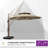 Vogt 132'' Cantilever Umbrella-821254222