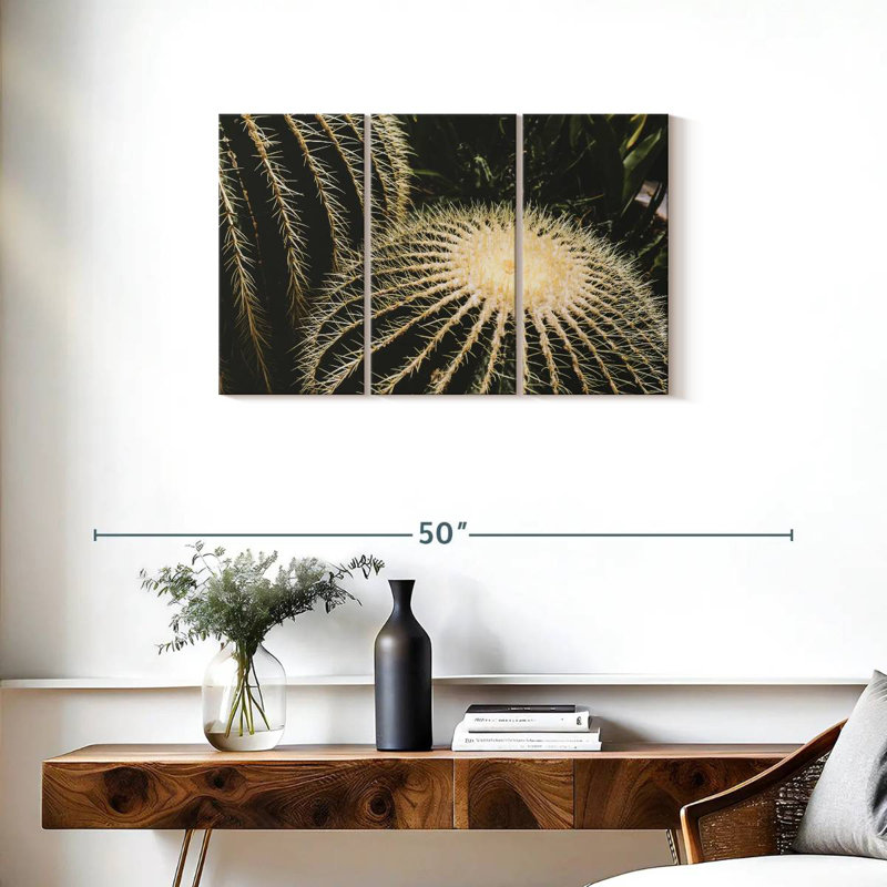 Harnek Barrel Cactus, 20" H x 33" W