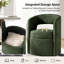 Chaise de salle à manger moderne avec rangement de 25,5 po Aadhira-130767695