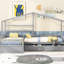 Lit plateforme gris avec rangement à 3 tiroirs - Améliore l'espace dans la chambre à coucher au design moderne Options-1132599521
