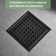5.91'' Square Grid Shower Drain With Flange