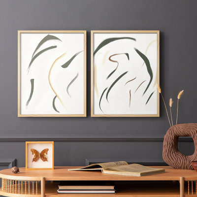 Série ABSTRACT DCCDXII - reproduction encadrée de qualité supérieure - prête à être accrochée - aucun clou requis - aucun clou requis