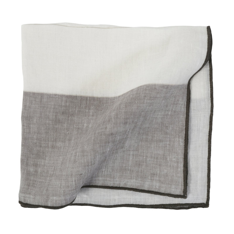 Napa Linen Square Napkins, Stone