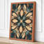 Mandala Symmetry Geometric - Wrapped Canvas-3145653-3145613