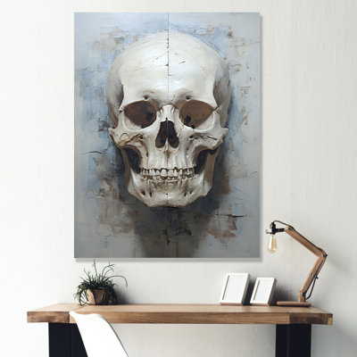 «Skull Elegance Portrait II», reproduction sur toile