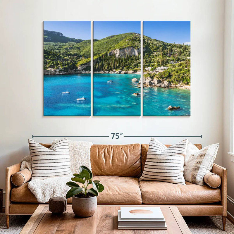 Gillard Palaiokastritsa, 42" H x 65" W