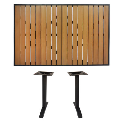 Longport 6 Person 48'' L x 31'' H Dining Table