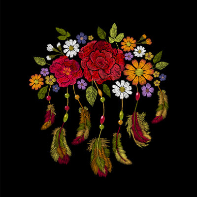 " Flowers Embroidery "